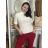 Women's long sleeve furry sweater (S/M/L ONE SIZE) ITALIAN FASHION IMWCH25116