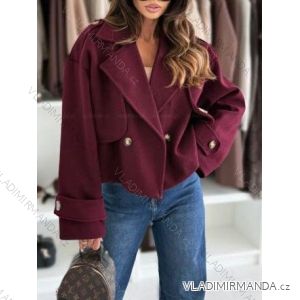 Kabátek slabý oversize dlouhý rukáv dámský (XS/S/M ONE SIZE) ITALSKÁ MÓDA IMM25M483