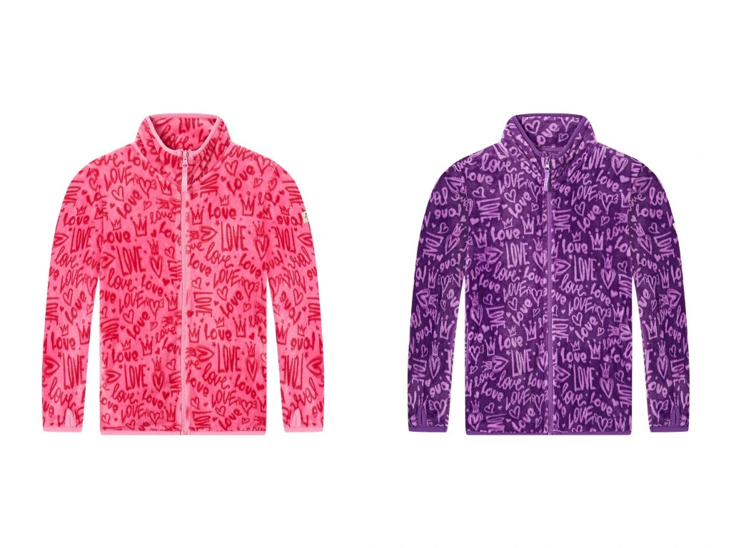 Women's fleece sweatshirt (M-2XL) WOLF B2352
