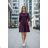 Damen 3/4 Langarm-Hemdkleid (XS/S/M Einheitsgröße) ITALIAN FASHION IMD25030