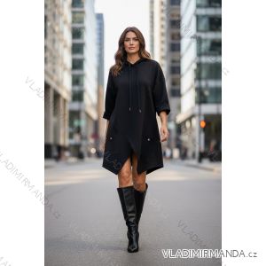 Damen 3/4 Langarm-Hemdkleid (XS/S/M Einheitsgröße) ITALIAN FASHION IMD25030