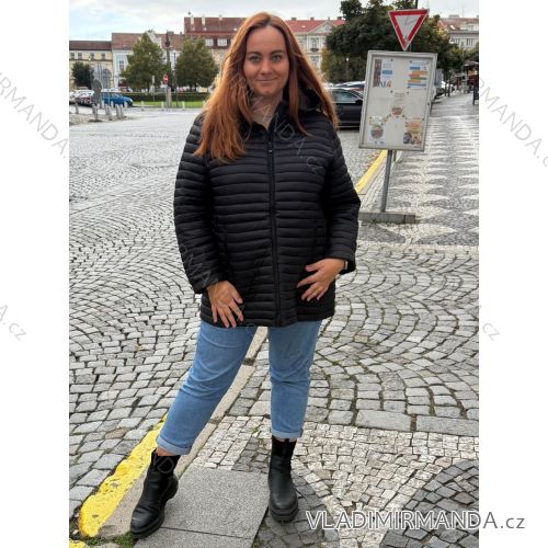 Women's Plus Size Winter Jacket (54-62) POLISH FASHION LIB22LD-7470