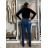 Damen Jeansjacke (S-2XL) MOON GIRL MOG25GY1335 blauer Jeansstoff 36