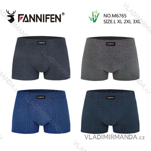 Herren-Boxershorts aus Bambus, Oversize (L-3XL) PESAIL PES25M6765-