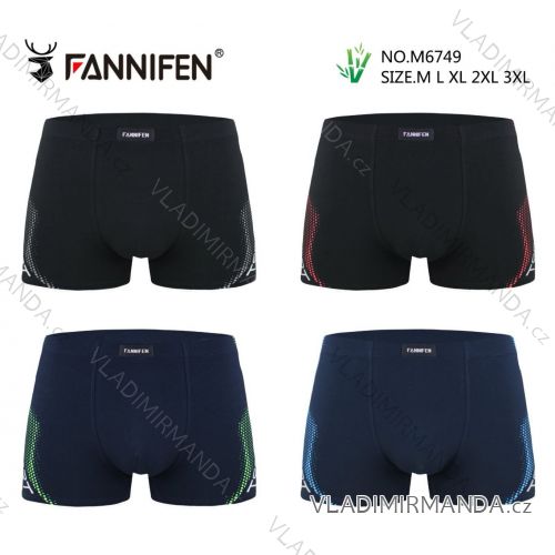 Boxerky pánské bambus nadrozměr (M-3XL) PESAIL PES25M6749