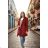 Long women's fleece coat (SML-XL) ITALIAN FASHION IMD211106