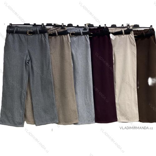 Langer Faltenrock für Damen mit Gürtel (S/M/L ONE SIZE) ITALIAN FASHION IMC25333