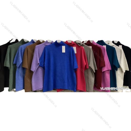 Women's long pleated skirt with belt (S/M/L ONE SIZE) ITALIAN FASHION IMC25333