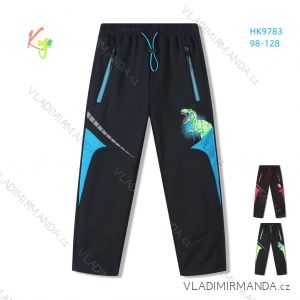 Softshell trousers insulated with fleece for children's boys and girls (98-128) KUGO HK9783