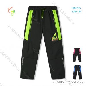 Kalhoty outdoorové dětské chlapecké a dívčí (104-134) KUGO HK9785