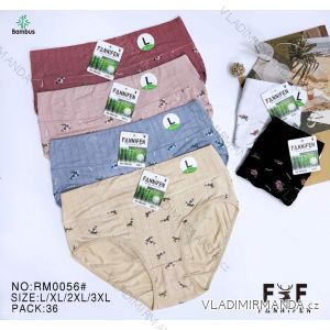 Kalhotky bambus dámské nadrozměr (L-3XL) PESAIL PES25RM0056