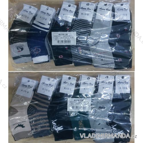 Ponožky dětské (24-27, 28-31, 32-35) AURA.VIA AURA25GFV3199