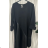 Šaty dlouhý rukáv dámské (S/M/L ONE SIZE) ITALSKÁ MÓDA IMPLI2551262