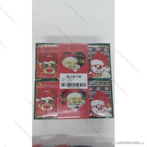 Women's thin Christmas socks (35-41) AURA.VIA AURA25SNX1116