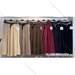 Women's mid-length denim skirt (S/M/L ONE SIZE) ITALIAN FASHION IMPLI255238