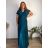 Lange Sommer-Haremshose für Damen (42/44/46 Einheitsgröße) ITALIAN FASHION IM424361 44/46/48 Silber