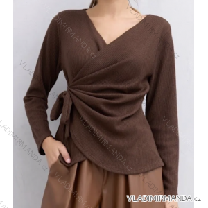 Tričko dlhý rukáv dámske (S/M/L ONE SIZE) TALIANSKA MÓDA IMPLI251612