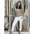 Nohavice strečové dlhé dámske PANTALONE  (S/M/L ONE SIZE) IMPOZ25LV-6318