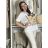 Women's Medium Length Skirt (S/M ONE SIZE) ITALIAN FASHION IMM23HG3154 M/L/XL green khaki