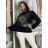 Women's Medium Length Skirt (S/M ONE SIZE) ITALIAN FASHION IMM23HG3154 M/L/XL green khaki
