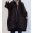 Mikina s kapucí na zip dlouhý rukáv dámská (S/M/L ONE SIZE) ITALSKÁ MÓDA IMPLI2551146