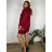 Women's casual summer short sleeve dress VIOLA (S/M/L ONE SIZE) ITALIAN FASHION IMSM25022