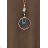 Oversized tunic with pendant, long sleeve, women's (S/M/L ONE SIZE) ITALIAN FASHION IMPLI2521503