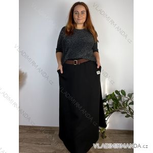 Women's Oversized Knitted Long Sleeve Sweater (S/M ONE SIZE) ITALIAN FASHION IMSN2416125