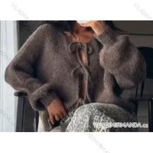 Svetr dlouhý rukáv dámský (S/M/L ONE SIZE) ITALSKÁ MÓDA IMPLI2530730
