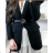 Sako elegantní dlouhý rukáv dámské (S/M/L ONE SIZE) ITALSKÁ MÓDA IMPLI259541