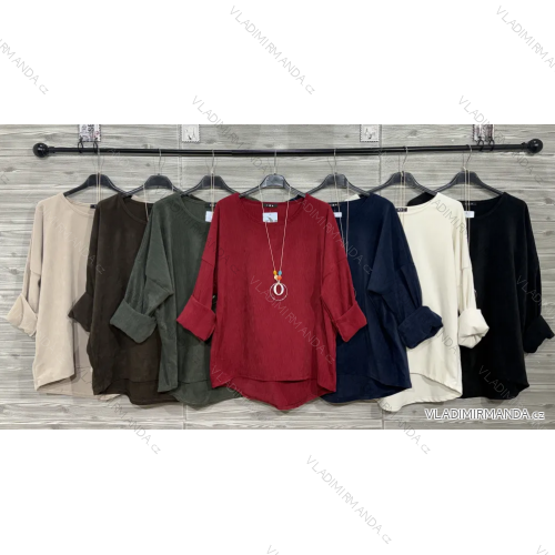 Tunika teplá dlhý rukáv dámska (S/M/L ONE SIZE) IMPOZ25JSD-16688