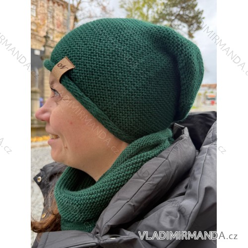 Wintermütze mit Pompon Damen (ONE SIZE) POLAND PRODUCT PV820056 EINHEITSGRÖSSE Smaragd