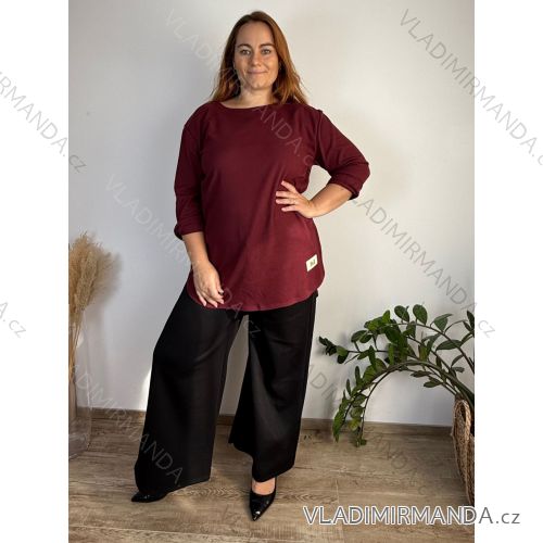 Women's long pleated skirt with belt (S/M/L ONE SIZE) ITALIAN FASHION IMC25333