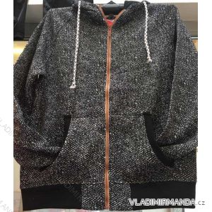 Mikina s kapucí na zip dámská (m-2xl) MADE IN CHINA TM015