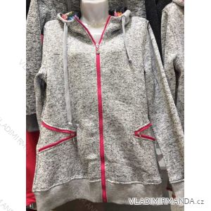 Mikina s kapucí na zip dámská (m-2xl) MADE IN CHINA TM016