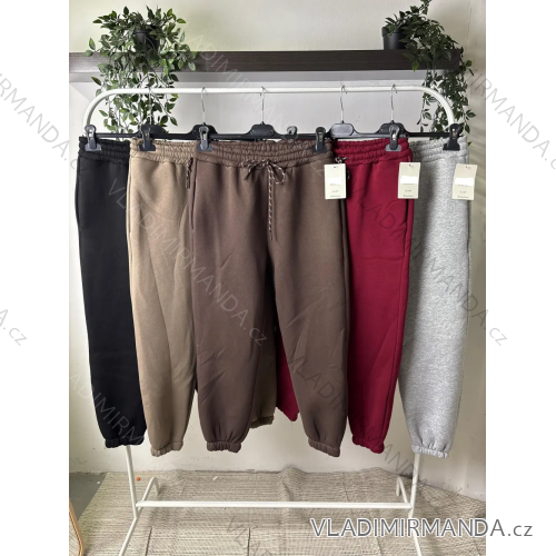 Tepláky dlouhé dámské (S/M/L ONE SIZE) ITALSKÁ MÓDA IMPLP2506110088