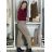 Women's 3/4 long sleeve shirt dress (XS/S/M ONE SIZE) ITALIAN FASHION IMD25030 S / M / L beige