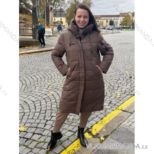 Damen Winterjacke in Übergröße (S-2XL, 3XL-7XL) SKORP PMWSK25 M braun