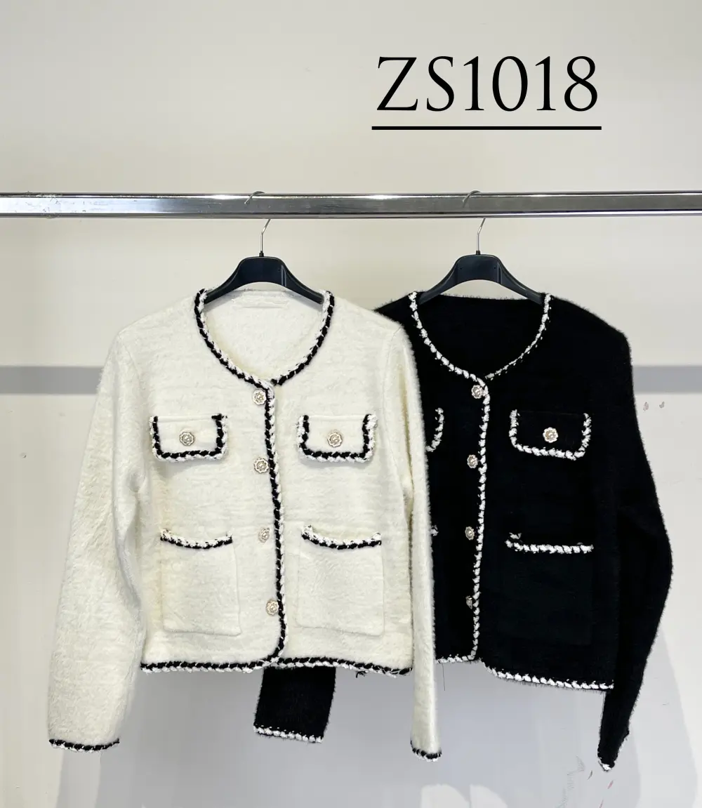 Svetr tenký dlouhý rukáv dámský (S/M/L ONE SIZE) ITALSKÁ MÓDA IMPNF25ZS1018