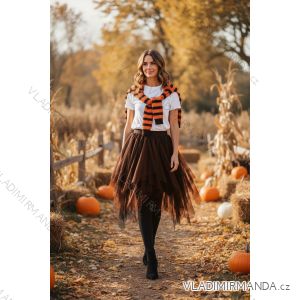 Mittellanger Tüllrock für Damen (Einheitsgröße S/M) ITALIAN FASHION IMD23198