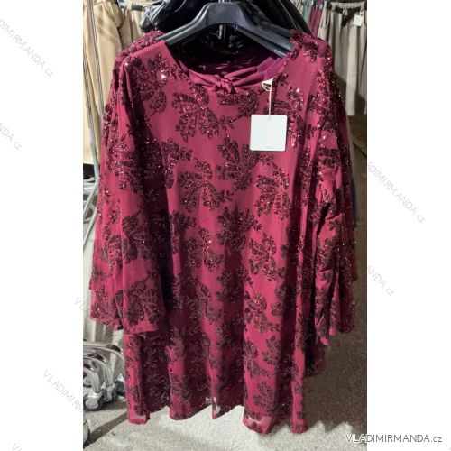 Halenka dlouhý rukáv dámská (XS/S/M ONE SIZE) ITALSKÁ MÓDA IMM25M8095