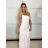 Women's long summer dress with straps (S/M ONE SIZE) ITALIAN FASHION IMPBB24B23868