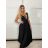 Damen Sommerkleid mit breiten Trägern (S/M/L ONE SIZE) ITALIAN FASHION IMPBB25B25300 -   weiß -   S / M / L