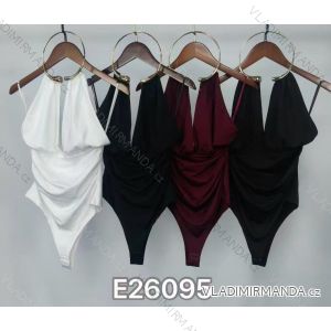 Body elegantné bez rukávov dámske (XS/S/M ONE SIZE) TALIANSKA MÓDA IMM25M26095