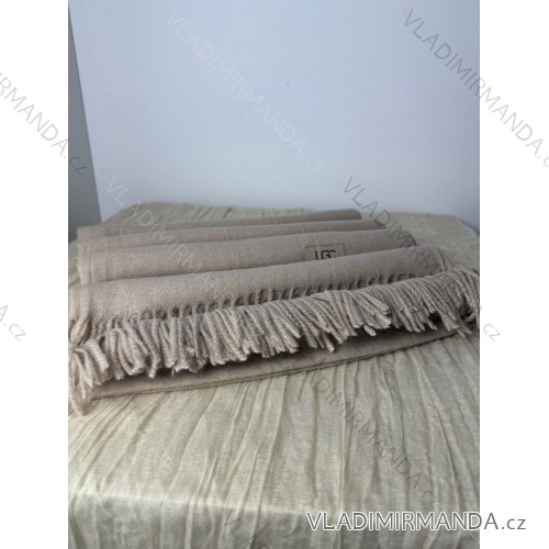 Šál teplá kašmírová dlhá dámska (ONE SIZE) ORCHIDEJ ORC25DN514-125/DUR ONE SIZE béžová