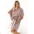 Women's Knitted Sweater Dress Set (S/M ONE SIZE) ITALIAN FASHION IMWE223972 S / M dark old pink