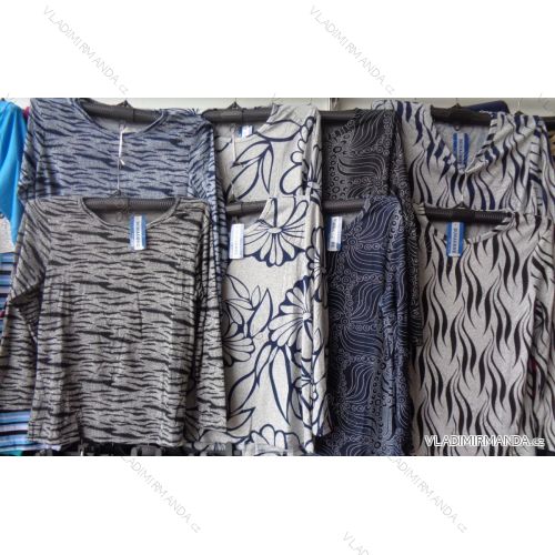 Langarm-T-Shirt Damen (l-3xl) WANDENG 81956