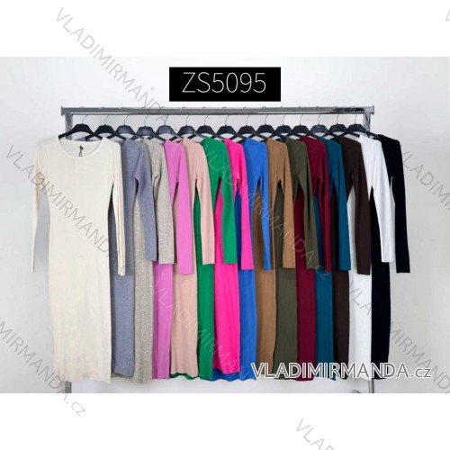 Langarmkleid für Damen (S/M/L Einheitsgröße) ITALIAN FASHION IMM25M5095 -   schwarz -   S / M / L