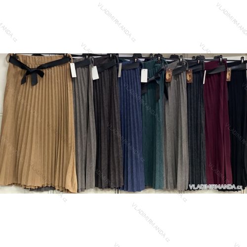 Sukně teplá krátká dámská (S/M/L ONE SIZE) ITALSKÁ MÓDA IMC25559