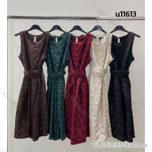 Šaty společenské elegantní třpytivé bez rukávů dámské (XS/S/M ONE SIZE) ITALSKÁ MÓDA IMM25M11613